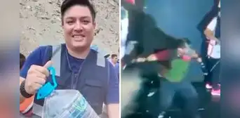 Dictan 9 meses de prisión preventiva a brigadista que lanzó bengala a la PNP Dictan 9 meses de prisión preventiva a brigadista que lanzó bengala a la PNP