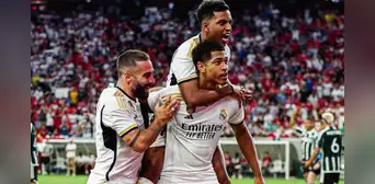 Con una 'chalaca' de Joselu, Real Madrid venció 2-0 a Manchester United en el Soccer Champions Tour Con una 'chalaca' de Joselu, Real Madrid venció 2-0 a Manchester United en el Soccer Champions Tour
