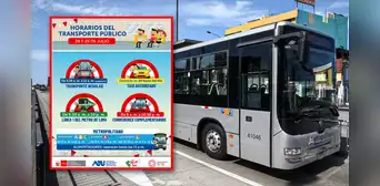 ¿Cómo serán los horarios de atención en el Metropolitano, Metro de Lima y corredores por Fiestas Patrias? ¿Cómo serán los horarios de atención en el Metropolitano, Metro de Lima y corredores por Fiestas Patrias?