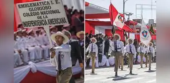 La 'I' es el campeón de campeones en Arequipa: así desfiló colegio emblemático La 'I' es el campeón de campeones en Arequipa: así desfiló colegio emblemático