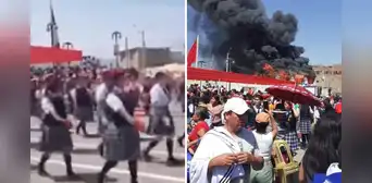 Fiestas Patrias: suspenden desfile escolar en Áncash por incendio