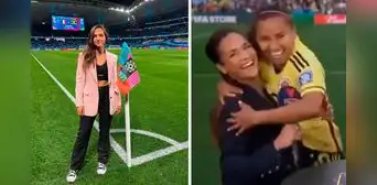Deyna Castellanos protagoniza emotivo momento en su debut como presentadora del Mundial Femenino 2023
