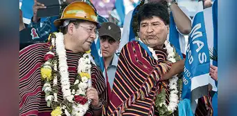 Evo Morales y Luis Arce: un divorcio político quiebra al MAS Evo Morales y Luis Arce: un divorcio político quiebra al MAS