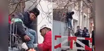 Argentina: partes íntimas de ladrón quedaron enganchadas en reja de casa que intento robar