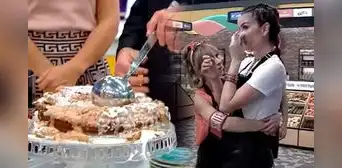 Laura Spoya se frustra por cheescake 'aguado' en 'El gran chef: famosos': "Esto no me representa" Laura Spoya se frustra por cheescake 'aguado' en 'El gran chef: famosos': "Esto no me representa"