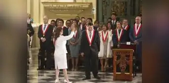 Boluarte y Alejandro Soto: así fue el primer saludo entre los titulares del Ejecutivo y el Congreso
