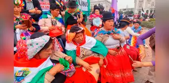 'Marcha de Lima': mujeres aimaras de Puno denuncian que fueron agredidas por la PNP 'Marcha de Lima': mujeres aimaras de Puno denuncian que fueron agredidas por la PNP