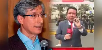 Federico Salazar indignado por agresión a la prensa durante cobertura: "Tirar piedras no es expresarse"