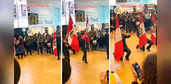 Policías sacan los 'pasos prohibidos' a ritmo de marinera en aeropuerto Jorge Chávez
