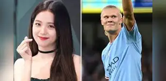 BLACKPINK: Jisoo y Erling Haaland del Manchester City causan furor al posar juntos