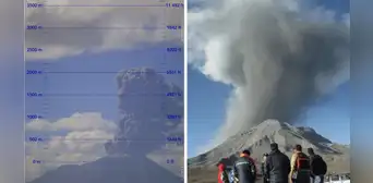 Alerta por el volcán Ubinas: reportan nueva explosión con cenizas que superaron los 2 km de altura