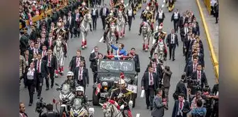 Gran Parada Militar: alcalde de San Borja es captado escoltando a caballo a la presidenta Boluarte Gran Parada Militar: alcalde de San Borja es captado escoltando a caballo a la presidenta Boluarte