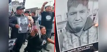 "A mi esposo lo torturaron": deudos de fallecidos en protestas contra Dina Boluarte exigen justicia "A mi esposo lo torturaron": deudos de fallecidos en protestas contra Dina Boluarte exigen justicia