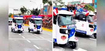 Serenazgos en mototaxi patrullan las calles y causan sensación en redes: "En Perú no te aburres" Serenazgos en mototaxi patrullan las calles y causan sensación en redes: "En Perú no te aburres"