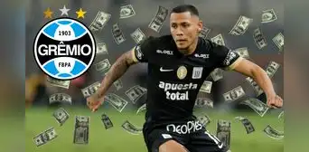 Bryan Reyna aceptó fichar por Gremio por millonario contrato y solo falta la firma de Alianza Lima Bryan Reyna aceptó fichar por Gremio por millonario contrato y solo falta la firma de Alianza Lima