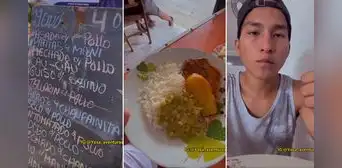 ¡A solo S/4! Joven revela que en Pucallpa está el menú más económico: “Buenísimo” ¡A solo S/4! Joven revela que en Pucallpa está el menú más económico: “Buenísimo”
