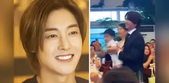 ¡Kim Hyun Joong presentó a su familia en público! VIDEO se hace VIRAL