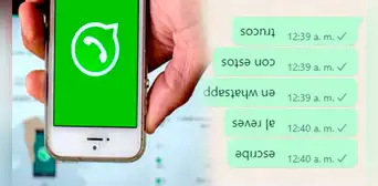 WhatsApp: ¿cómo enviar mensajes al revés para confundir a nuestros contactos?