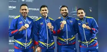¡Rumbo a París 2024! Venezuela obtuvo su primera medalla de bronce en un Mundial de Esgrima