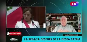 Augusto Álvarez Rodrich sobre mensaje presidencial de Dina Boluarte: "Solo es cumplidor" Augusto Álvarez Rodrich sobre mensaje presidencial de Dina Boluarte: "Solo es cumplidor"