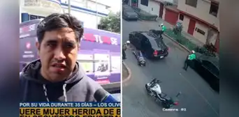 Familiar de mujer que murió por bala perdida en Los Olivos: "Nos indican que fue la Policía" Familiar de mujer que murió por bala perdida en Los Olivos: "Nos indican que fue la Policía"