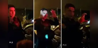 Policía agrede a chofer que lo grabó durante intervención en SJM: "Dañas mi imagen"