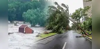 Las impactantes imágenes del devastador tifón Doksuri que deja más de 800.000 afectados en China Las impactantes imágenes del devastador tifón Doksuri que deja más de 800.000 afectados en China