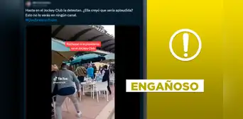 Dina Boluarte no fue 'expulsada del Jockey Club': video es de julio 2022