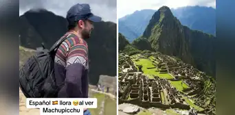 Cusco: español se emociona y llora al presenciar la imponente belleza de Machu Picchu
