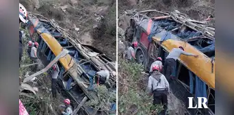 Bus que ocasionó la muerte de 13 personas sobrepasó el límite de velocidad Bus que ocasionó la muerte de 13 personas sobrepasó el límite de velocidad