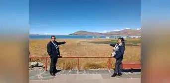 Puno: nivel del Titicaca desciende más de un metro por falta de lluvias Puno: nivel del Titicaca desciende más de un metro por falta de lluvias