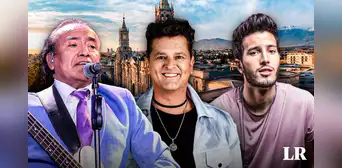Carlos Vives, Sebastián Yatra, Agua Marina y más estarán presentes en el aniversario de Arequipa Carlos Vives, Sebastián Yatra, Agua Marina y más estarán presentes en el aniversario de Arequipa