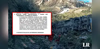 Bus donde murieron 13 personas en Piura habría invadido el carril contrario, según PNP Bus donde murieron 13 personas en Piura habría invadido el carril contrario, según PNP