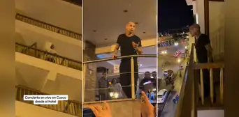 "Siempre humilde": Emanuel Noir de Ke Personajes cantó a fans desde su hotel tras cancelación de 2 shows en Cusco "Siempre humilde": Emanuel Noir de Ke Personajes cantó a fans desde su hotel tras cancelación de 2 shows en Cusco