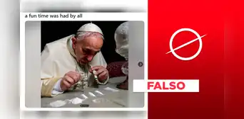 Imagen viral del papa Francisco ‘aspirando coca’ se generó mediante inteligencia artificial
