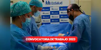 EsSalud lanza convocatoria de trabajo con sueldos desde S/2.557: ¿cómo postular a estas plazas?