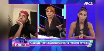 Samahara Lobatón reprocha a Youna por la manutención: “Con 400 soles no vive ningún niño en este país” Samahara Lobatón reprocha a Youna por la manutención: “Con 400 soles no vive ningún niño en este país”