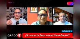 'Grado 5': "Hay un incentivo perverso para la creación de las bancadas" 'Grado 5': "Hay un incentivo perverso para la creación de las bancadas"