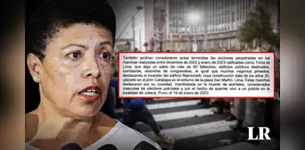 Fuerza Popular sugiere que víctimas de protestas fallecieron a causa de actos terroristas Fuerza Popular sugiere que víctimas de protestas fallecieron a causa de actos terroristas