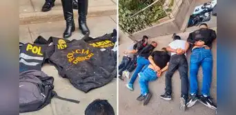 SJL: capturan a delincuentes que usaron chalecos de la PNP para secuestrar a una familia