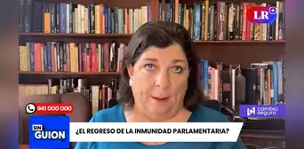 RMP sobre regreso de la inmunidad parlamentaria: “Quieren una protección que no merecen”