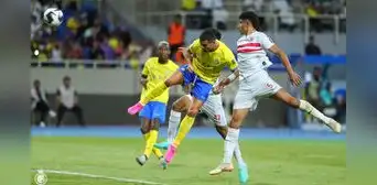 Con gol de Ronaldo, Al Nassr empató 1-1 ante Zamalek y pasó de fase en Campeonato de Clubes Árabes Con gol de Ronaldo, Al Nassr empató 1-1 ante Zamalek y pasó de fase en Campeonato de Clubes Árabes