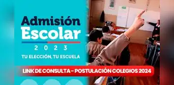 Postulación a colegios 2024 en Chile: ¿cuándo inicia y cómo inscribirme? LINK oficial Postulación a colegios 2024 en Chile: ¿cuándo inicia y cómo inscribirme? LINK oficial