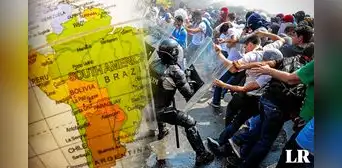 Estos son los países menos pacíficos de América Latina: ¿en qué puestos están Perú y Venezuela? Estos son los países menos pacíficos de América Latina: ¿en qué puestos están Perú y Venezuela?