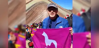 ¡Gokú en Cusco! Mario Castañeda llega a la Montaña de 7 Colores ¡Gokú en Cusco! Mario Castañeda llega a la Montaña de 7 Colores