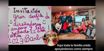Niña invita a toda su familia a su desfile de moda inspirada en ‘Barbie’: “Fue un gran evento” Niña invita a toda su familia a su desfile de moda inspirada en ‘Barbie’: “Fue un gran evento”