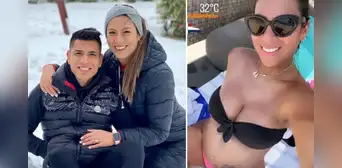 Rosa Fuentes, esposa de Paolo Hurtado, luce su avanzado embarazo en lujoso paraíso caribeño