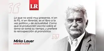 Libros y política, por Mirko Lauer