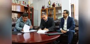 Gobierno regional de Puno firma convenio marco con Minsur Gobierno regional de Puno firma convenio marco con Minsur
