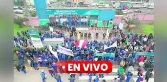 Mercado Mayorista de Lima EN VIVO: así se vive el segundo día de paro indefinido Mercado Mayorista de Lima EN VIVO: así se vive el segundo día de paro indefinido
